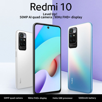 Xiaomi Redmi 10 nowy smartfon wersja globalna 50MP AI quad camera 90Hz wyświetlacz FHD MediaTek Helio G88 Octa Core 5000mAh bateria 2